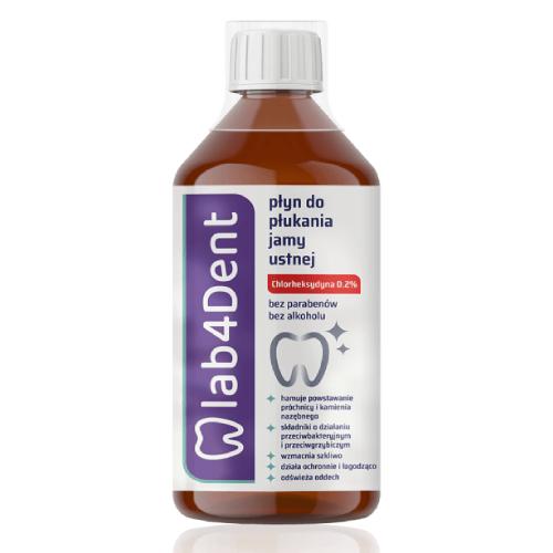 Zdjęcie produktu - Lab4Dent płyn do płukania, 300ml