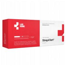 Zdjęcie produktu - LAB.HOME STREP A'LERT Test na paciorkowce StrepA (angina + szkarlatyna)