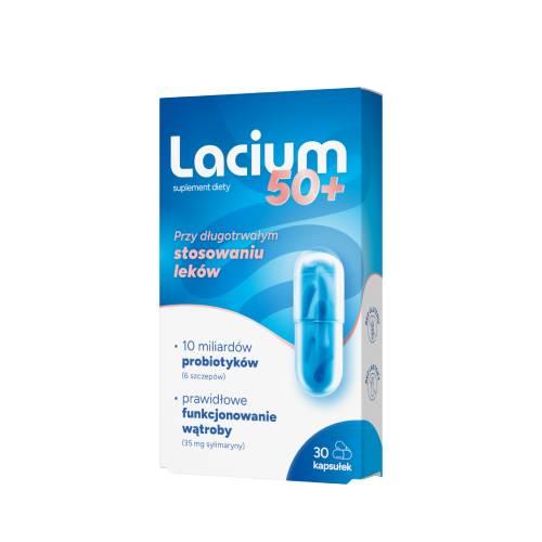 Lacium 50+, 30 kaps.