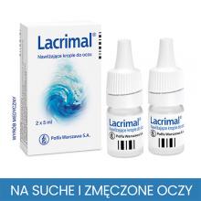 LACRIMAL Krople do oczu - 2 x 5 ml