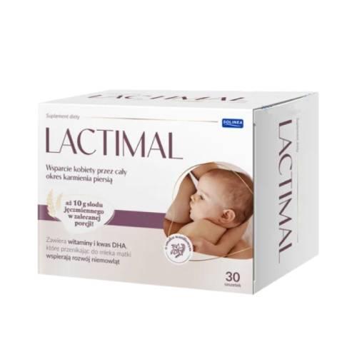 Zdjęcie produktu - Lactimal proszek o smaku waniliowym, 30 sasz.