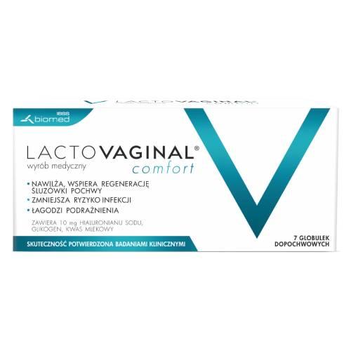 Zdjęcie produktu - Lactovaginal Comfort, 7 glob.