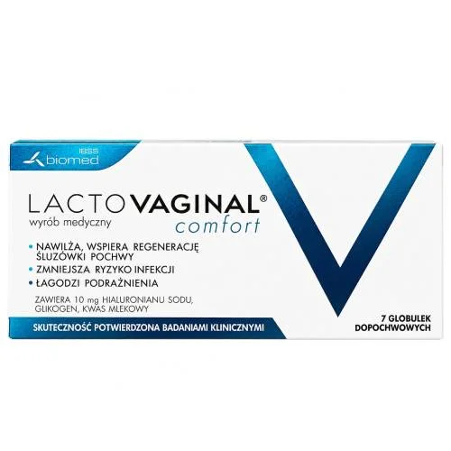 Zdjęcie produktu - Lactovaginal Comfort, 14 glob. dopochwowych