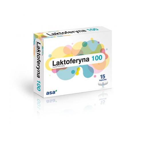 Zdjęcie produktu - Laktoferyna 100, 15kaps.