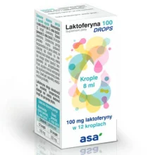 Zdjęcie produktu - Laktoferyna w kroplach od 1 roku życia, 8 ml