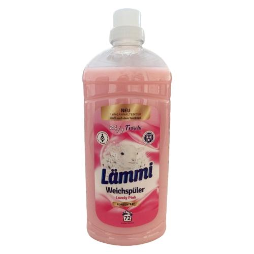 Zdjęcie produktu - Lammi Koncentrat do płukania tkanin Lovely Pink, 1,8L KR&Oacute;TKA DATA 29.08.2026