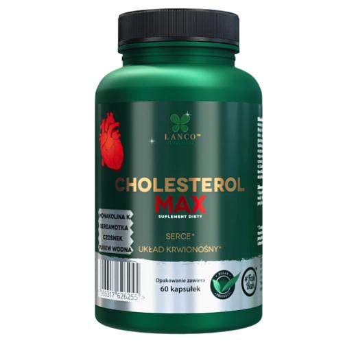 Zdjęcie produktu - Lanco Nutritions Cholesterol Max, 60 kaps.