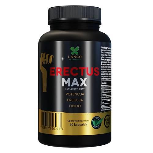 Zdjęcie produktu - LANCO NUTRITIONS Erectus Max, 60 kaps.