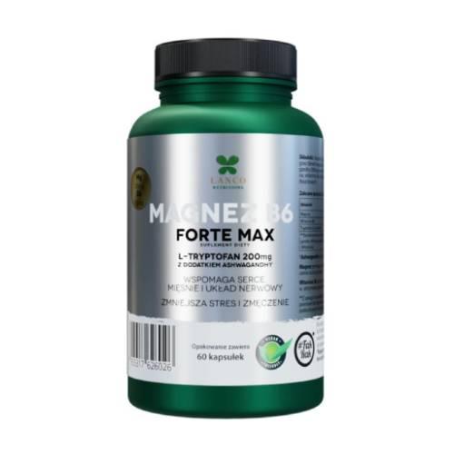 Zdjęcie produktu - LANCO NUTRITIONS Magnez B6 Forte Max, 60kaps.