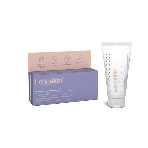 Zdjęcie produktu - LANOSKIN 100% czysta lanolina, 30g KR&Oacute;TKA DATA 31.08.2026