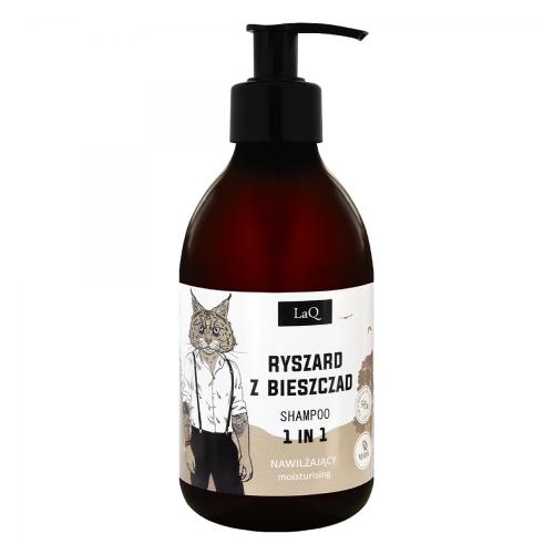 Zdjęcie produktu - LaQ Ryszard z Bieszczad Szampon dla mężczyzn 1w1, 300ml