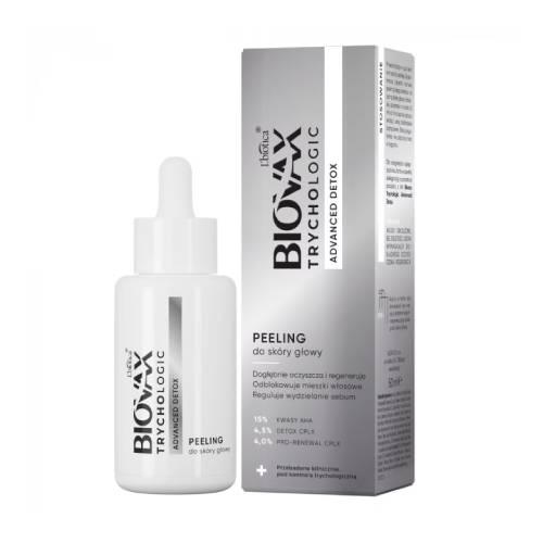 Zdjęcie produktu - BIOVAX Trychologic Advanced Detox Peeling do sk&oacute;ry głowy, 50 ml