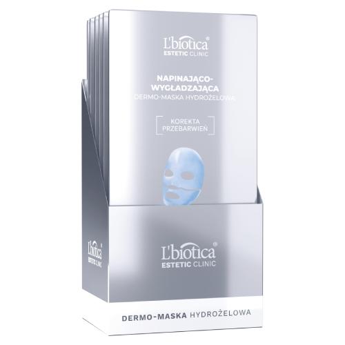 Zdjęcie produktu - L'BIOTICA Estetic Clinic Oxy Treatment Napinająco-wygładzająca dermo-maska hydrożelowa do twarzy, 23ml/1szt.