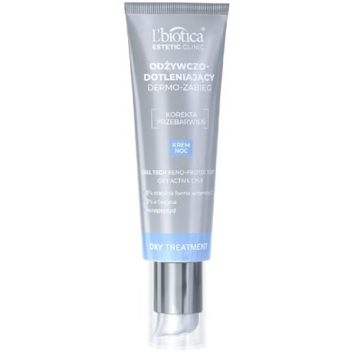 L'BIOTICA Estetic Clinic Oxy Treatment Odżywczo-dotleniający Dermo-zabieg - krem na noc, 35ml 