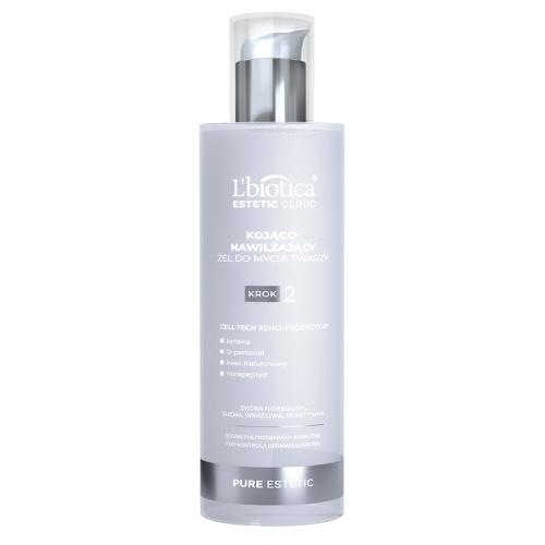 L'BIOTICA Estetic Clinic Pure Estetic Kojąco-nawilżający żel do mycia twarzy, 200ml