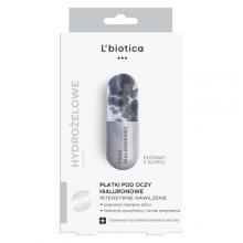 Zdjęcie produktu - L'BIOTICA Hialuronowe płatki pod oczy - 3 x 2 sztuki