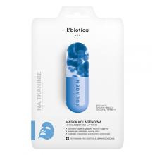 Zdjęcie produktu - L'BIOTICA MASKA KOLAGENOWA w postaci nasączonej tkaniny - 1 sztuka