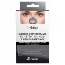 Zdjęcie produktu - L'BIOTICA Plastry na nos z węglem drzewnym - 3 sztuki