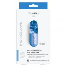 Zdjęcie produktu - L'BIOTICA PŁATKI KOLAGENOWE Redukcja cieni pod oczami - 3 x 2 sztuki