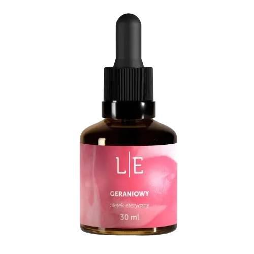 Zdjęcie produktu - Lifeessence by YANGO Naturalny olejek eteryczny geraniowy, 30 ml