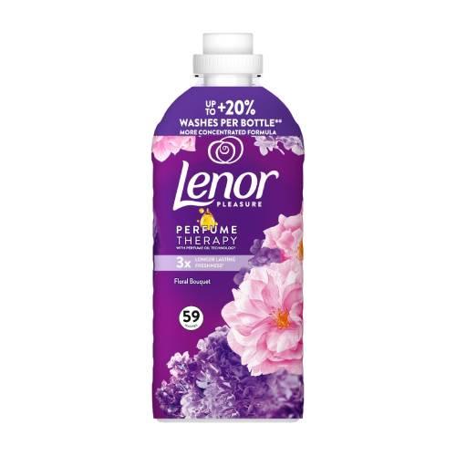 Zdjęcie produktu - Lenor Floral Bouquet Płyn do płukania tkanin 59 prań, 1,293 l USZKODZONE/ LEKKO WGNIECIONE OPAKOWANIE