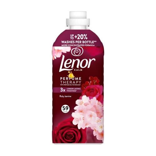 Zdjęcie produktu - Lenor Ruby Jasmine Płyn do płukania tkanin 59 prań, 1,239 l
