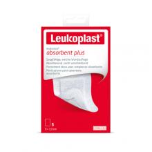 Zdjęcie produktu - Leukoplast Leukomed Absorbent Plus Plastry 5x7,2cm, 5 sztuk