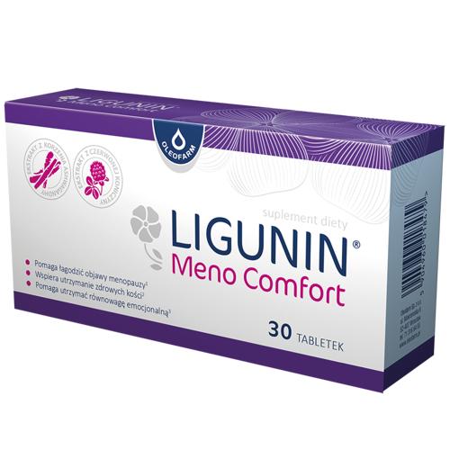 Zdjęcie produktu - Ligunin Meno Comfort Oleofarm, 30 tabletek