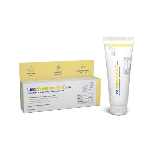 Zdjęcie produktu - LINOCHOLESTEROL A+E lekki krem, 80g