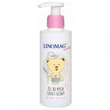 Zdjęcie produktu - LINOMAG Emolienty Żel do mycia ciała i głowy, 400ml USZKODZONE/BRAK ORGINALNEJ POMPKI