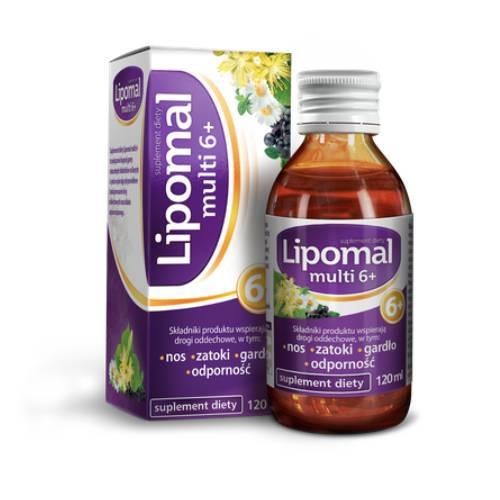 Zdjęcie produktu - Lipomal Multi 6+, 120ml