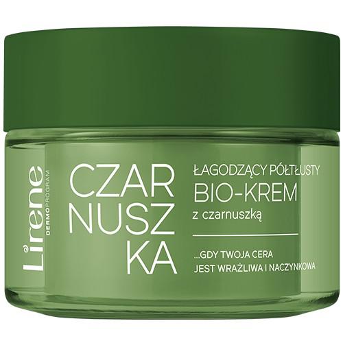 LIRENE Łagodzący p&oacute;łtłusty bio-krem z czarnuszką, 50ml