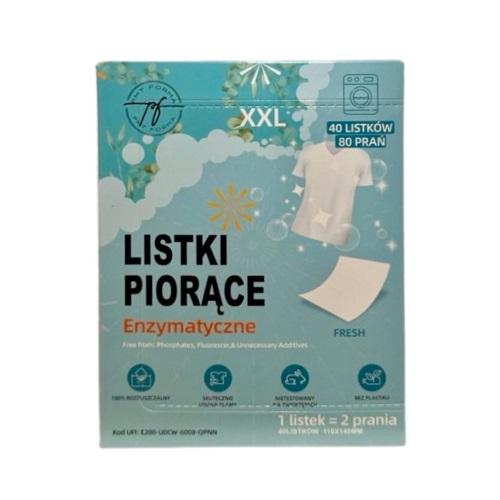 Zdjęcie produktu - Listki piorące enzymatyczne, 40 szt.