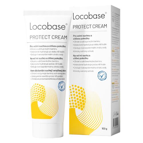Zdjęcie produktu - Locobase Protect Bogaty odżywczy krem do sk&oacute;ry bardzo suchej i wrażliwej, 100 g