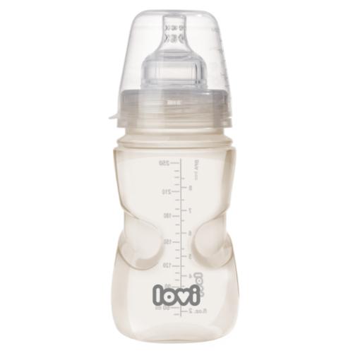 Zdjęcie produktu - LOVI Butelka Trends 3m+ beżowa, 250ml