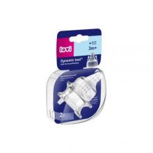 Zdjęcie produktu - LOVI Smoczek do butelki wolny 3m+ 2szt. 18/750