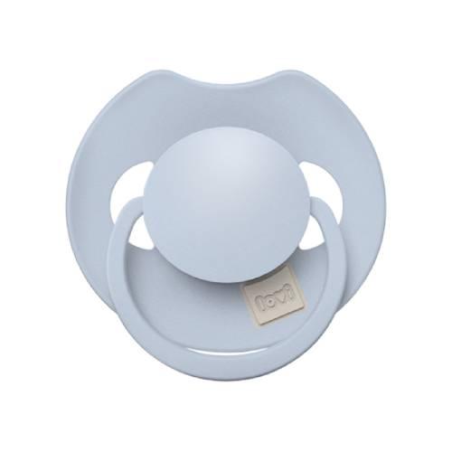 Zdjęcie produktu - LOVI Smoczek silikonowy dynamiczny 0-6m Prime Baby Blue, 1szt. 34/416