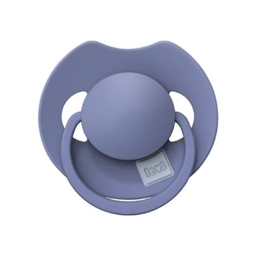 Zdjęcie produktu - LOVI Smoczek silikonowy dynamiczny 0-6m Prime Blue, 1szt. 34/417