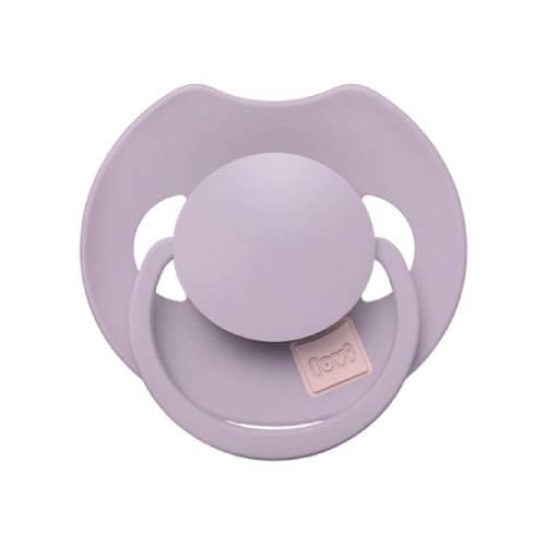 Zdjęcie produktu - LOVI Smoczek silikonowy dynamiczny 0-6m Prime Violet, 1szt. 34/421