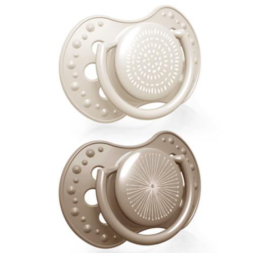 Zdjęcie produktu - LOVI Smoczek silikonowy dynamiczny Harmony Girl 6-18m, 2szt.