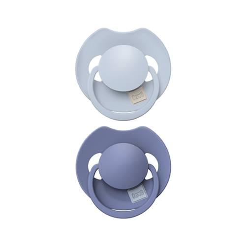 Zdjęcie produktu - LOVI Smoczek dynamiczny silikonowy 6-18m Prime Baby Blue/Blue, 2szt. 34/418