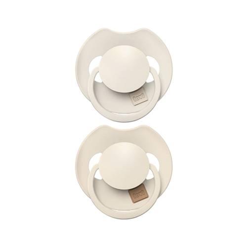 Zdjęcie produktu - LOVI Smoczek dynamiczny silikonowy 6-18m Prime Coconut/Ivory, 2szt. 34/402
