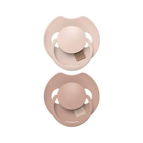Zdjęcie produktu - LOVI Smoczek dynamiczny silikonowy 6-18m Prime Nude/Blush, 2szt. 34/406