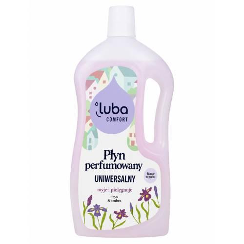 Zdjęcie produktu - Luba Comfort Perfumowany płyn uniwersalny do mycia Irys & Ambra, 1000 ml