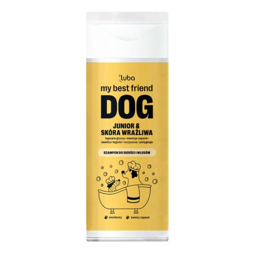 Zdjęcie produktu - LUBA DOG Szampon dla junior&oacute;w i sk&oacute;ry wrażliwej, 200ml