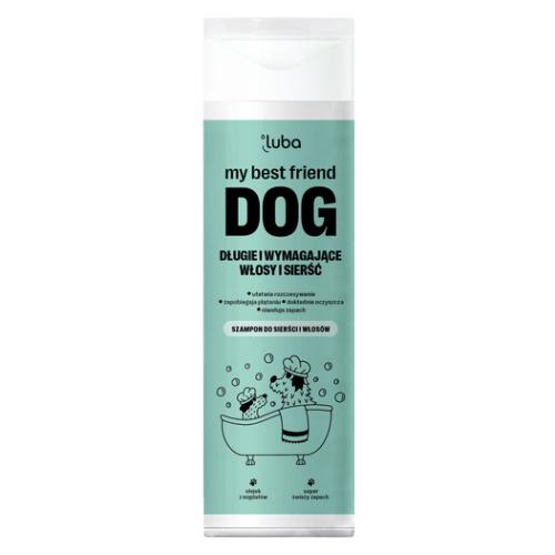 Zdjęcie produktu - LUBA My Best Friend Dog Długie i wymagające włosy i sierść Szampon dla ps&oacute;w, 250 ml