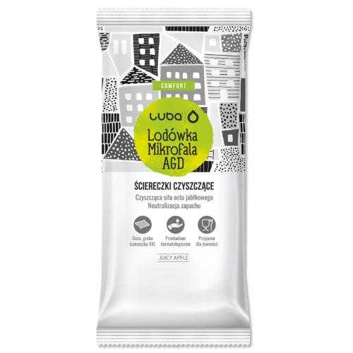 Zdjęcie produktu - LUBA Ściereczki czyszczące Lod&oacute;wka, Mikrofala, AGD, 32szt.