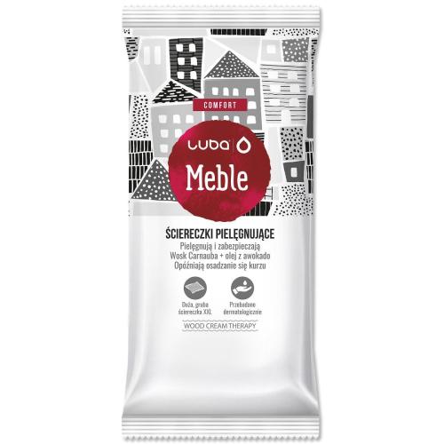Zdjęcie produktu - LUBA Ściereczki pielęgnujące Meble drewniane, 32szt.
