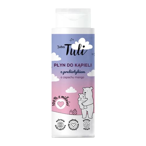 Zdjęcie produktu - Luba Tuli Płyn do kąpieli z prebiotykiem o zapachu mango, 400ml