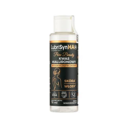 Zdjęcie produktu - Singularis LubriSyn HA+ Kwas hialuronowy wysokocząsteczkowy Sk&oacute;ra Włosy smak winogronowy, 70 ml